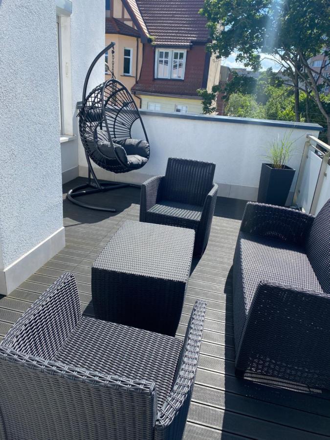 Apartament Przy Parku Z Duzym Tarasem ,Prywatny Parking Apartment Swinoujscie Exterior photo